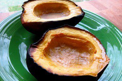 Lighter Roasted Acorn Squash