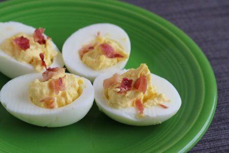 Bacon Deviled Eggs