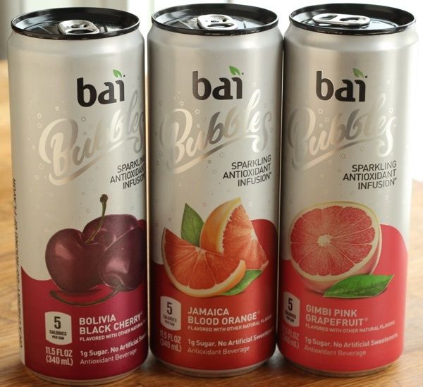 Bai Bubbles, Sparkling Water, Jamaica Blood Orange, Antioxidant Infused  Drinks, 11.5 Fluid Ounce Cans, 12 count 