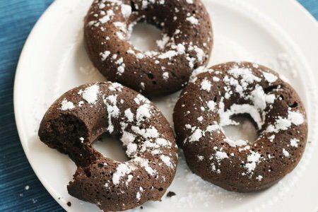 Baked Chocolate Donuts