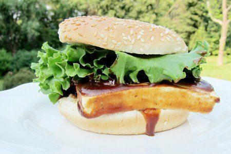 Barbecue Tofu Sandwich Recipe