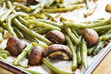 Balsamic Roasted Green Beans