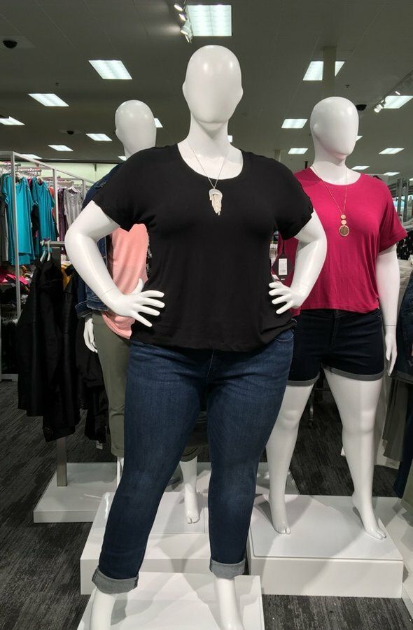 Amber Plus Size Mannequins Variation 1 January 2024 - Fixturesanddisplays