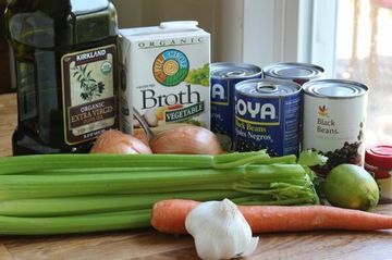 Vegetarian Black Bean Soup Recipe
