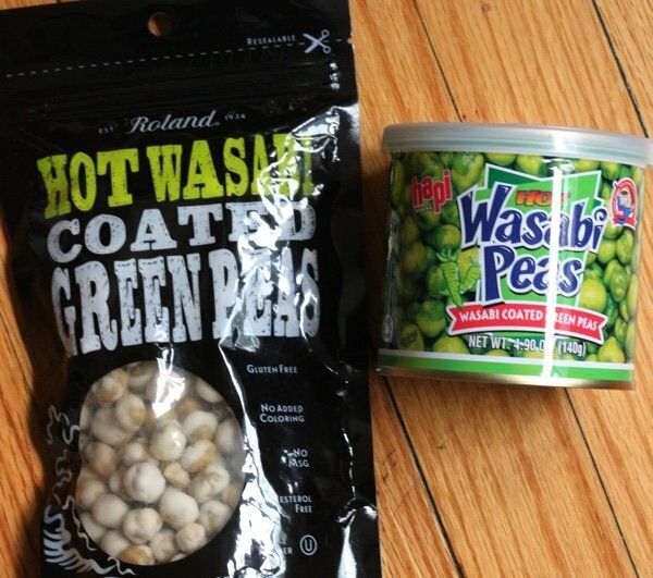 are wasabi peas safe for dogs