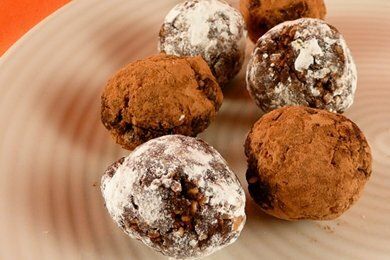 No Bake Brownie Balls