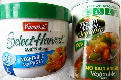 Healthy Tips for Canned Soup