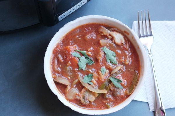 Slow Cooker Chicken and Vegetable Stew