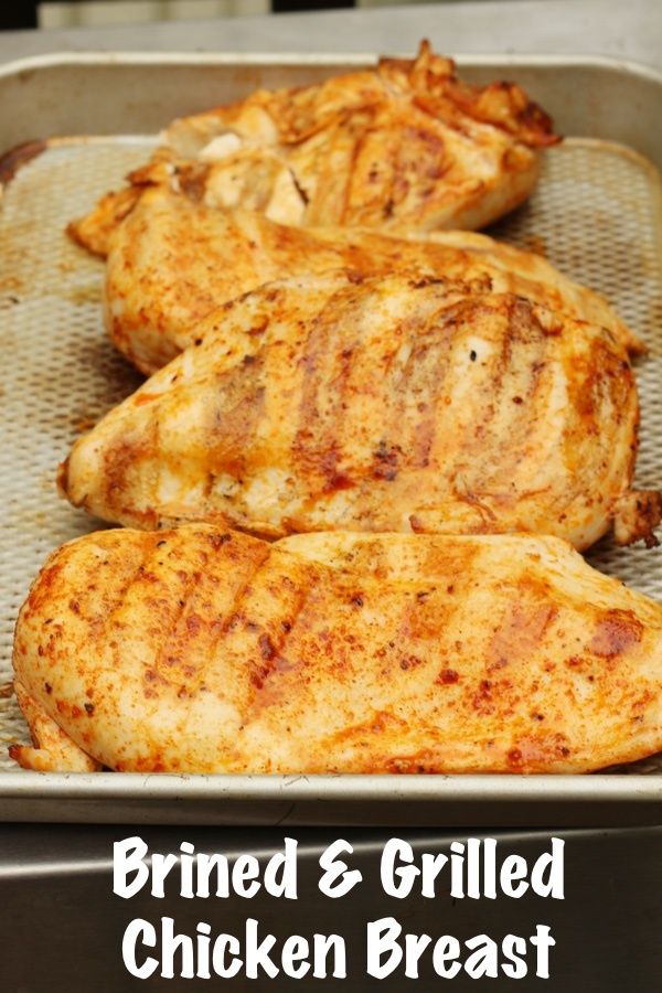 How to Brine Chicken Breasts for Grilling