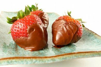 Dark Chocolate Strawberries