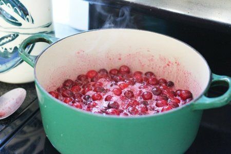 molho de cranberry fácil