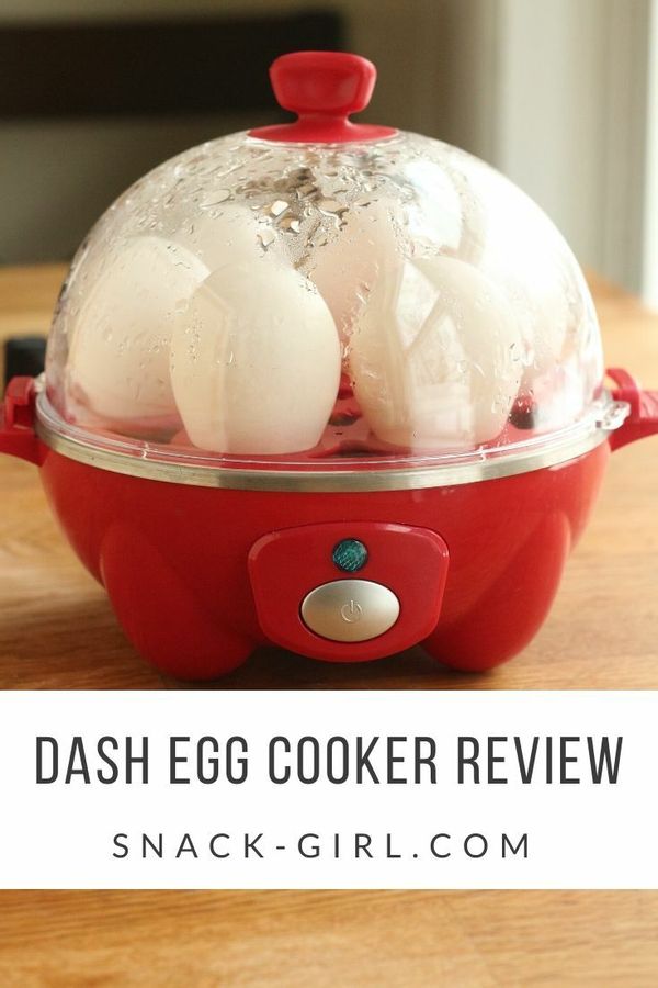 Dash Rapid Egg Cooker Review - How It Works and How Long Cooking Takes