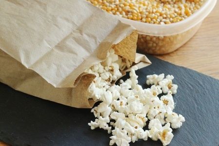 DIY Microwave Popcorn