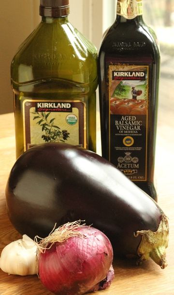 Roasted Eggplant Salad