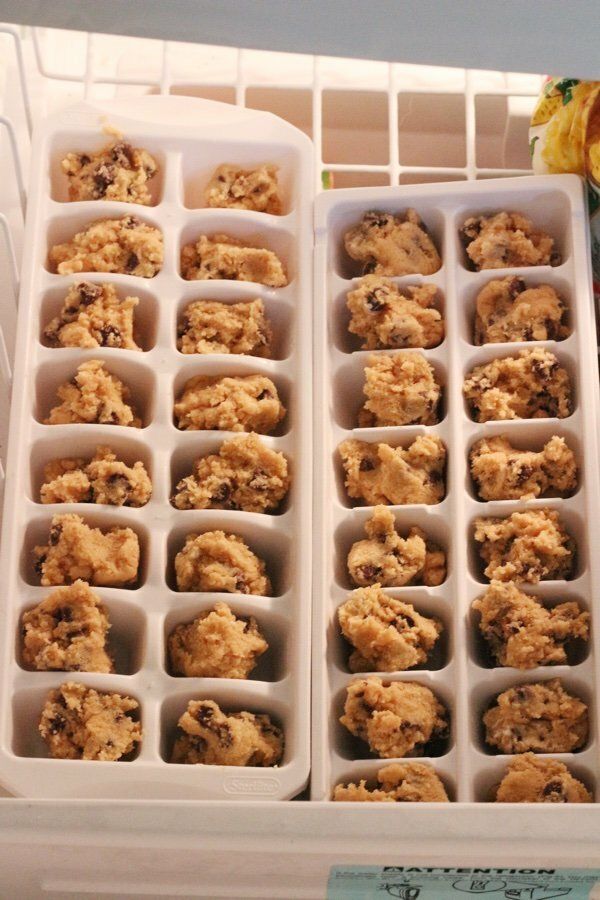 Cookie Dough Freezer Trays — The Culinary Shut In