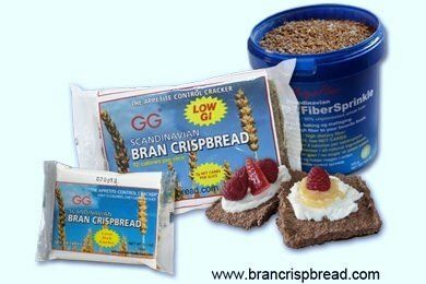  GG Scandinavian Bran Crispbread All Natural Bran Cracker  Packages, 5 count, 3.5-Ounce Packages (Pack of 5)