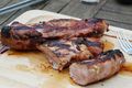 Grilled pork tenderloin