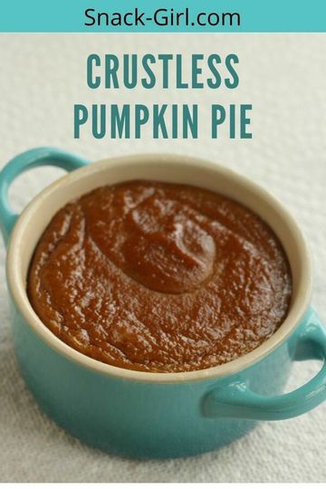 Crustless Pumpkin Pie Recipe 4 healthy post.360