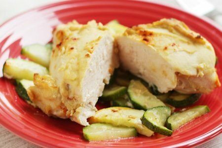 Chicken Breast with Hummus