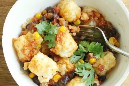 Slow Cooker Tater Tot Casserole