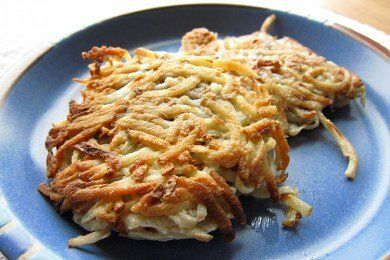 Lighter Potato Latkes for Hanukkah