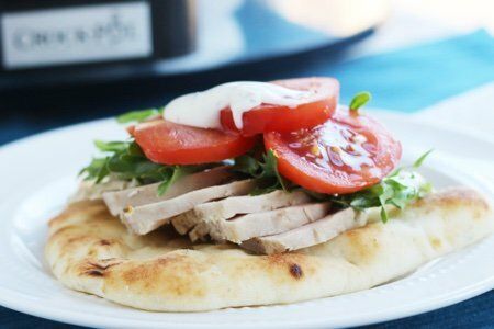 Slow Cooker Mediterranean Chicken