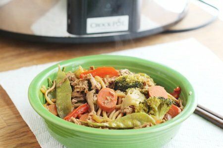 Slow Cooker Lo Mein