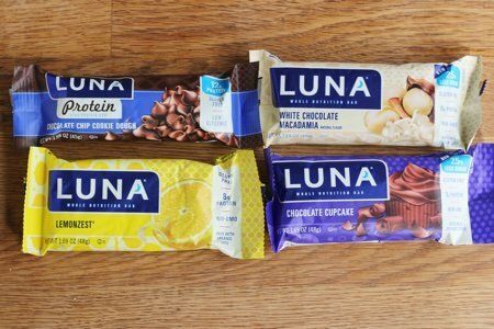  LUNA BAR - Gluten Free Snack Bars - Lemon Zest -8g of