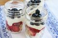 Light Berry No-Bake Mason Jar Dessert