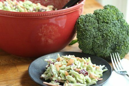 Light Broccoli Slaw Recipe
