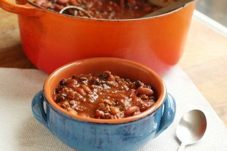 Chili With Cocoa Powder