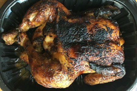 burnt roast chicken