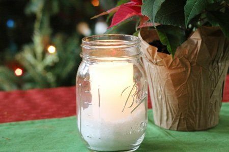 Mason Jar Votive