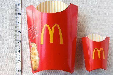 McDonald's Fries Portion Size