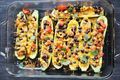 Zucchini Boats: Vegetarian