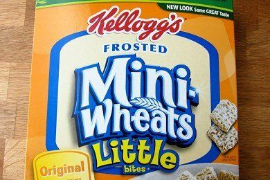 Frosted Mini Wheats Breakfast