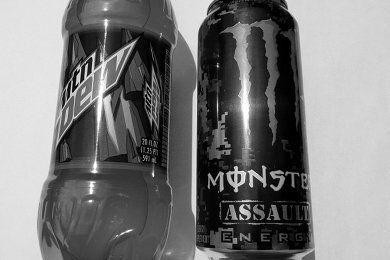 Monster Assault and Mountain Dew