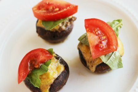 Cheeseburger Mushrooms