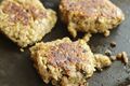 Lentil and mushroom burgers