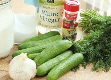 Easy Refrigerator Pickles