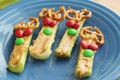Celery Reindeer: A Healthy Holiday Snack