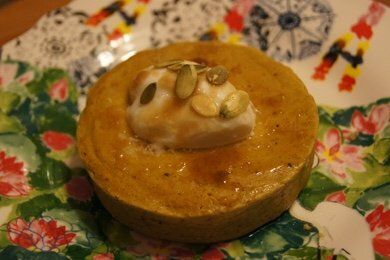 Microwave Pumpkin Custard