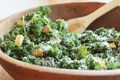 Raw Kale Caesar Salad