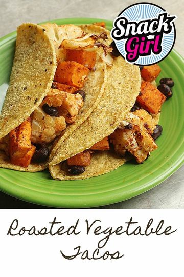 roasted vegetable tacos.360