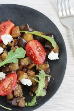 Roasted Eggplant Salad 3 roastedeggplantpinterest.240