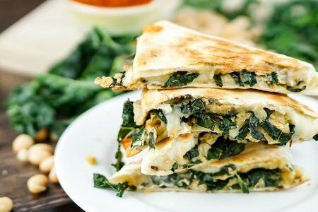 White Bean Quesadilla