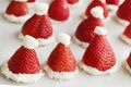 Strawberry Santa Hats