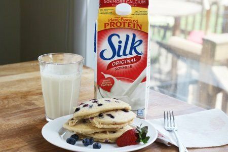 Silk Soymilk Pancakes