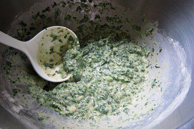 spinachpancakemix