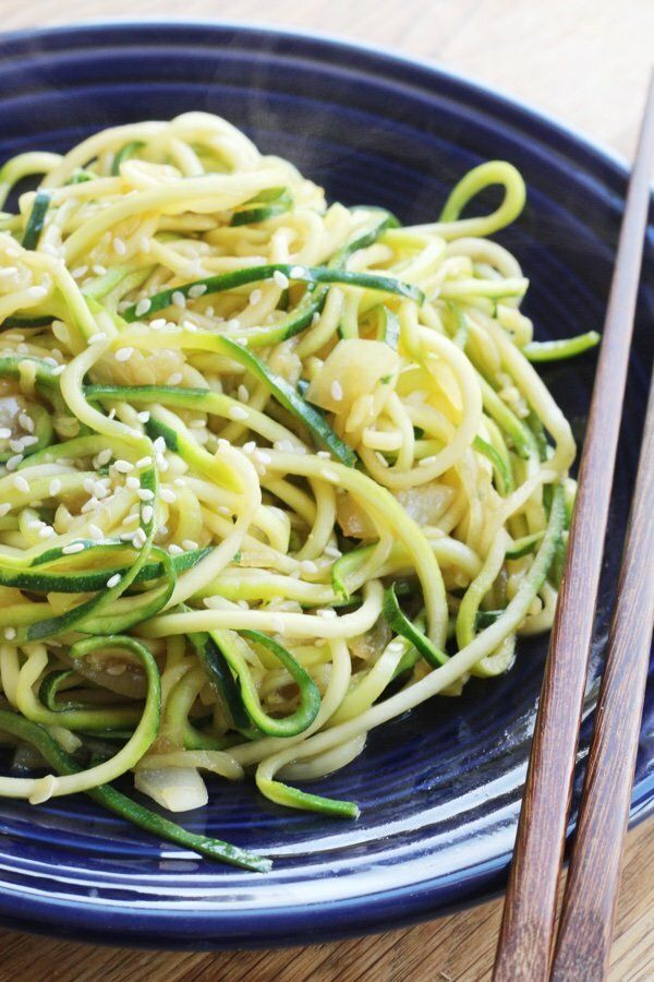 How to make zucchini noodles - A Lady Goes West